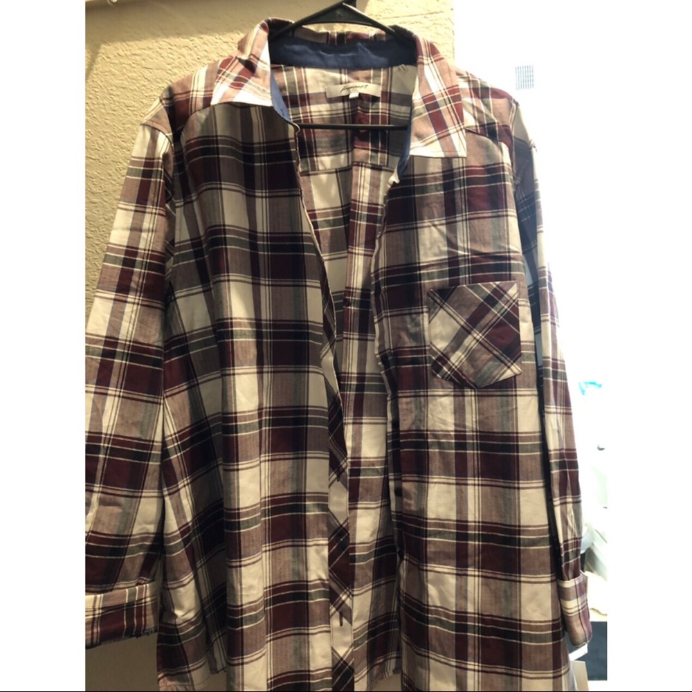 Foxcroft Plaid Shirt 24W